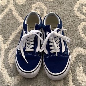 Blue Old School Vans